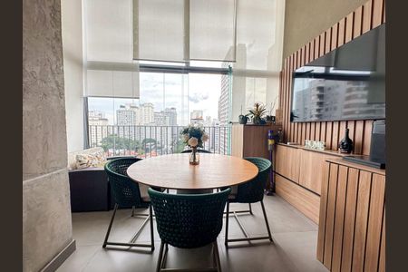 Varanda de apartamento à venda com 1 quarto, 72m² em Jardins, São Paulo