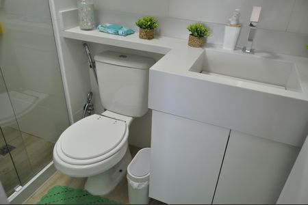 Apartamento à venda com 68m², 3 quartos e 1 vagaBanheiro da Suíte