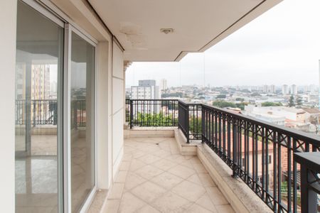 Sala - Varanda de apartamento à venda com 4 quartos, 216m² em Vila Maria Alta, São Paulo