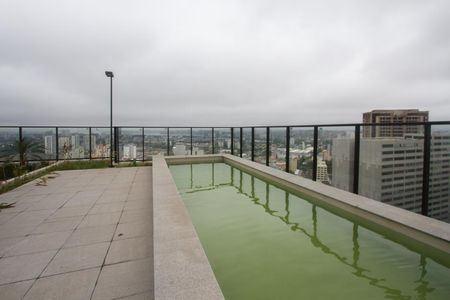 Área comum de kitnet/studio para alugar com 1 quarto, 25m² em Santo Amaro, São Paulo