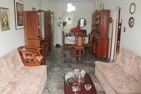 Sala de apartamento para alugar com 3 quartos, 100m² em Campo Grande, Santos
