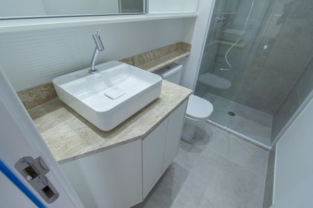 Banheiro de apartamento para alugar com 1 quarto, 30m² em Ipiranga, São Paulo