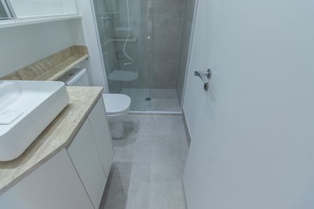 Banheiro de apartamento para alugar com 1 quarto, 30m² em Ipiranga, São Paulo