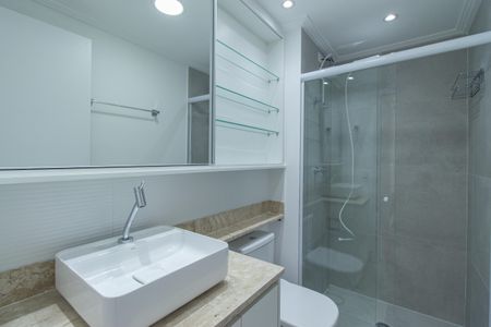 Banheiro de apartamento para alugar com 1 quarto, 30m² em Ipiranga, São Paulo