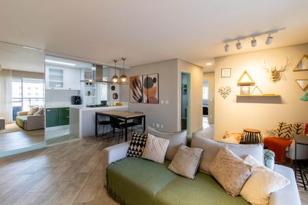 Sala de apartamento à venda com 3 quartos, 106m² em Jardim Flor da Montanha, Guarulhos