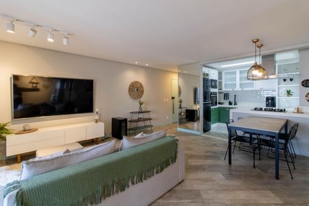 Sala de apartamento à venda com 3 quartos, 106m² em Jardim Flor da Montanha, Guarulhos