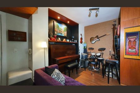 Sala de apartamento à venda com 1 quarto, 62m² em Barra da Tijuca, Rio de Janeiro