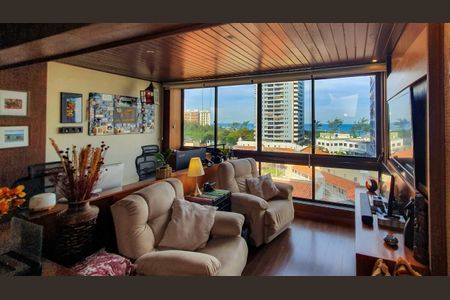 Sala de apartamento à venda com 1 quarto, 62m² em Barra da Tijuca, Rio de Janeiro