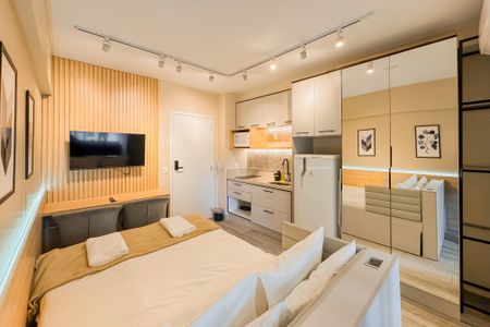 Studio à venda com 22m², 1 quarto e sem vaga Studio à venda com 22m², 1 quarto e sem vagaStudio