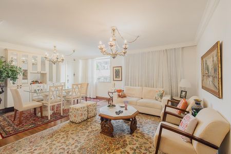 Sala de apartamento à venda com 3 quartos, 118m² em Jardim Paulista, São Paulo