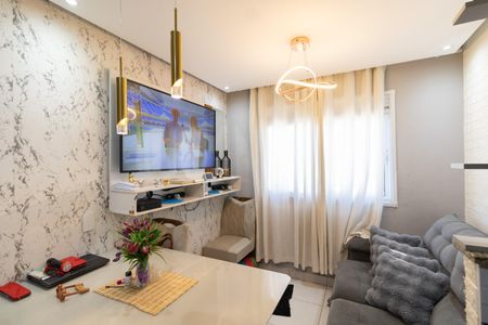 Sala/Cozinha de apartamento à venda com 2 quartos, 32m² em Vila Carmosina, São Paulo