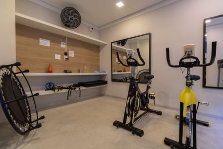 Apartamento à venda com 32m², 2 quartos e sem vaga Apartamento à venda com 32m², 2 quartos e sem vagaÁrea Comum - Academia