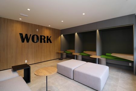 Studio à venda com 35m², 1 quarto e sem vaga Studio à venda com 35m², 1 quarto e sem vagaCoworking