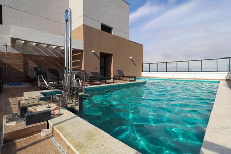 Studio à venda com 35m², 1 quarto e sem vaga Studio à venda com 35m², 1 quarto e sem vagaPiscina