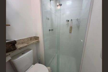 Apartamento à venda com 59m², 1 quarto e 2 vagasBanheiro
