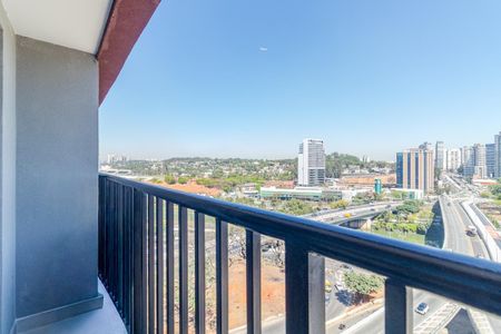 Varanda de kitnet/studio para alugar com 1 quarto, 24m² em Pinheiros, São Paulo