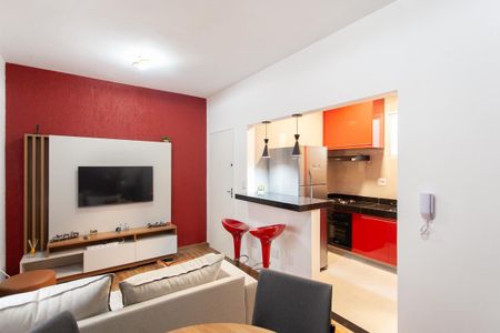 Sala de apartamento para alugar com 2 quartos, 52m² em Ouro Preto, Belo Horizonte