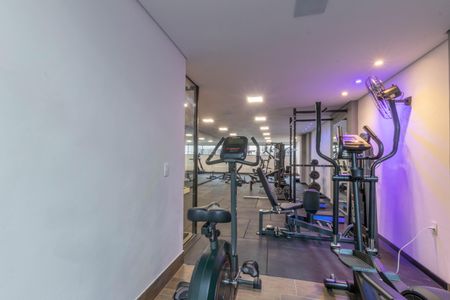 Apartamento à venda com 80m², 1 quarto e 2 vagas Apartamento à venda com 80m², 1 quarto e 2 vagasÁrea comum - Academia