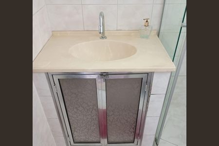Banheiro de apartamento à venda com 2 quartos, 48m² em Jardim Felicidade (zona Oeste), São Paulo