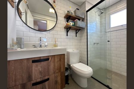 Apartamento à venda com 109m², 2 quartos e 1 vaga Apartamento à venda com 109m², 2 quartos e 1 vagaBanheiro da Suíte