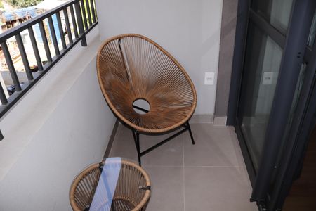 Varanda Studio de kitnet/studio para alugar com 1 quarto, 24m² em Higienópolis, São Paulo