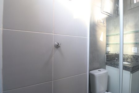 Banheiro de apartamento para alugar com 1 quarto, 25m² em Barra Funda, São Paulo