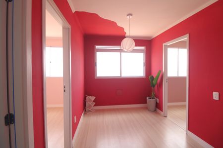 Sala de apartamento para alugar com 2 quartos, 34m² em Veleiros, São Paulo