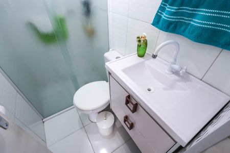 Apartamento à venda com 62m², 2 quartos e 1 vaga Apartamento à venda com 62m², 2 quartos e 1 vagaBanheiro Social
