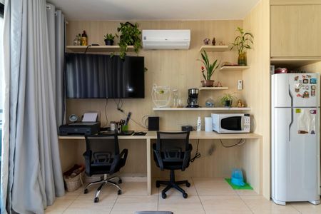 Apartamento à venda com 25m², 1 quarto e sem vaga Apartamento à venda com 25m², 1 quarto e sem vagaSala