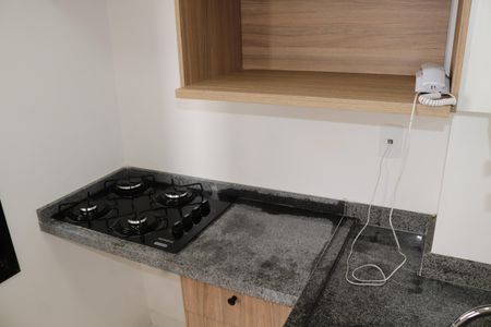 Sala/Cozinha de apartamento para alugar com 1 quarto, 25m² em Vila Buarque, São Paulo