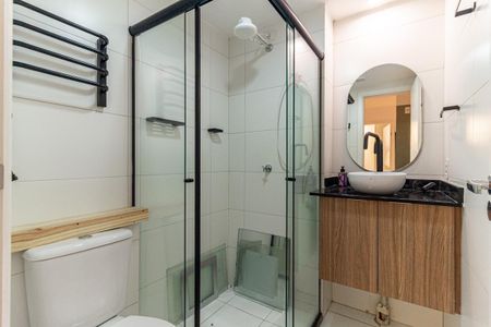 Apartamento à venda com 25m², 1 quarto e sem vaga Apartamento à venda com 25m², 1 quarto e sem vagaBanheiro Social