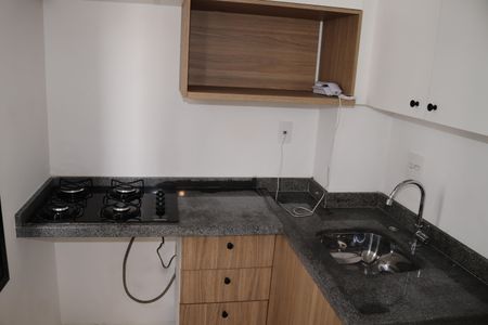 Sala/Cozinha de apartamento para alugar com 1 quarto, 25m² em Vila Buarque, São Paulo