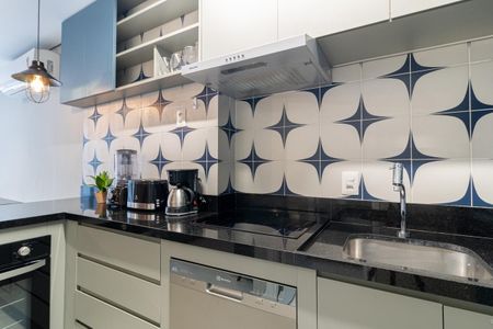 Studio para alugar com 40m², 1 quarto e sem vaga Studio para alugar com 40m², 1 quarto e sem vagaCozinha