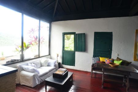 Sala de casa de condomínio para alugar com 1 quarto, 110m² em São Conrado, Rio de Janeiro