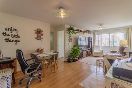 Sala de apartamento à venda com 1 quarto, 60m² em Jardim Paulista, São Paulo