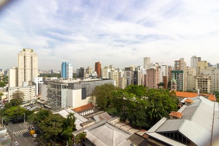 Vista da Sala de apartamento à venda com 1 quarto, 60m² em Jardim Paulista, São Paulo