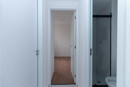 Corredor dos Quartos de apartamento para alugar com 2 quartos, 32m² em Parque Novo Mundo, São Paulo