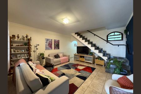 Sala de casa à venda com 3 quartos, 165m² em Jardim Utinga, Santo André