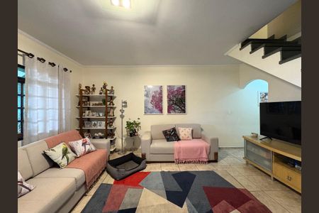 Sala de casa à venda com 3 quartos, 165m² em Jardim Utinga, Santo André