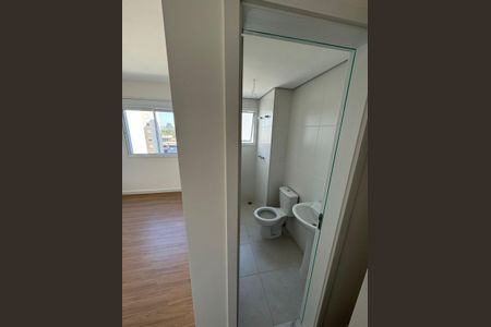 Banheiro do Quarto Suíte 1 de apartamento à venda com 3 quartos, 78m² em Engordadouro, Jundiaí
