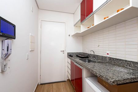 Studio à venda com 28m², 1 quarto e sem vaga Studio à venda com 28m², 1 quarto e sem vagaCozinha