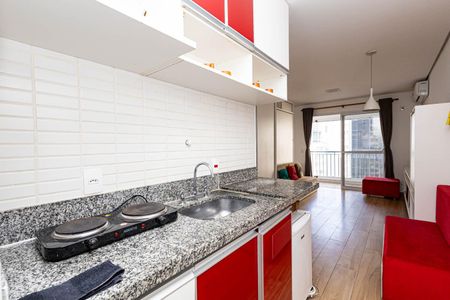 Studio à venda com 28m², 1 quarto e sem vaga Studio à venda com 28m², 1 quarto e sem vagaCozinha