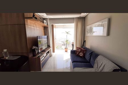 Sala de apartamento à venda com 2 quartos, 52m² em Quitaúna, Osasco