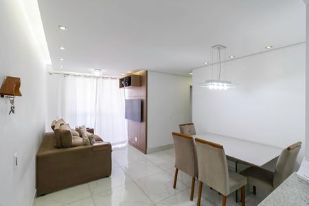 Sala de apartamento à venda com 3 quartos, 78m² em Castelo, Belo Horizonte