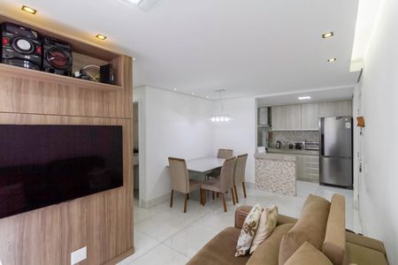 Sala de apartamento à venda com 3 quartos, 78m² em Castelo, Belo Horizonte