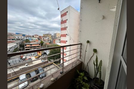 Varanda da Sala de apartamento à venda com 2 quartos, 52m² em Vila Amélia, São Paulo