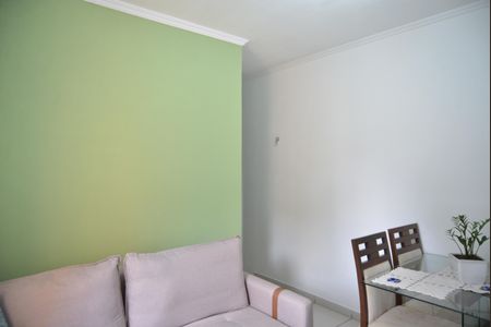 Sala de apartamento para alugar com 2 quartos, 69m² em Vila Alzira, Santo André