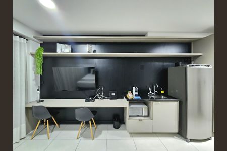 Studio de kitnet/studio para alugar com 1 quarto, 32m² em Indianópolis, São Paulo