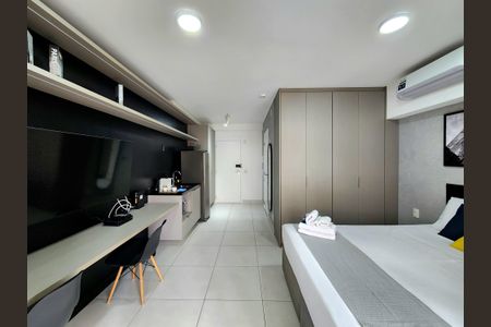 Studio de kitnet/studio para alugar com 1 quarto, 32m² em Indianópolis, São Paulo