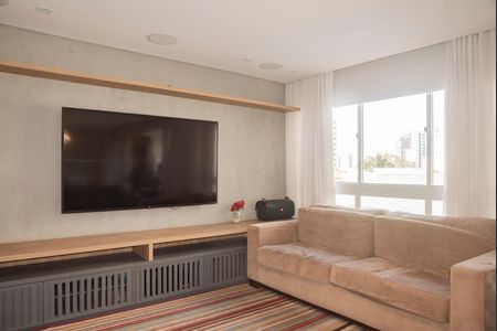 Sala de apartamento para alugar com 3 quartos, 184m² em Indianópolis, São Paulo